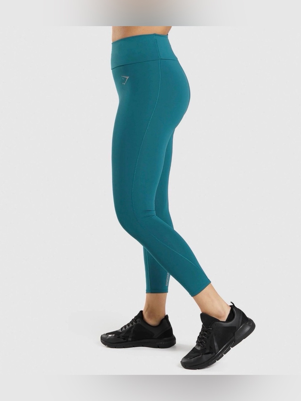 New Gymshark Teal High-Rise Performance Speed Leggings